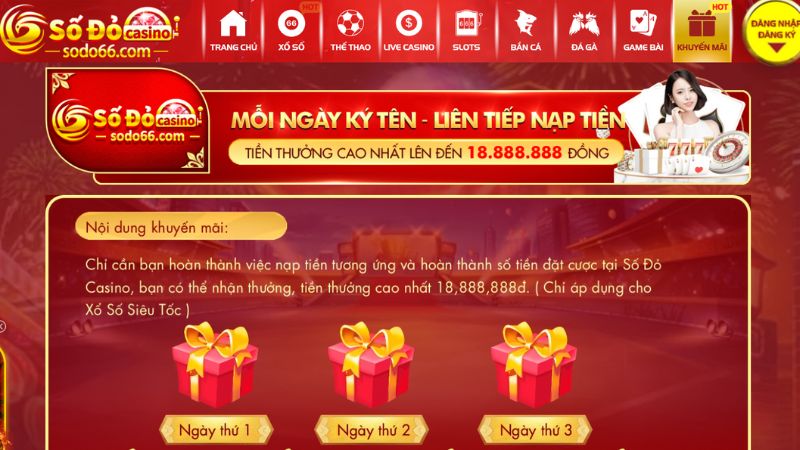 Nhận tiền triệu khi mỗi ngày ký tên tại Sodo66 