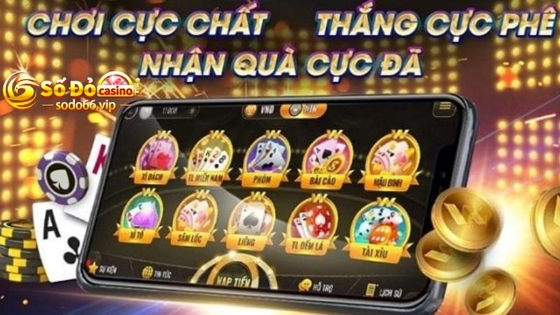 Chơi game đánh bài online ăn tiền trên di động